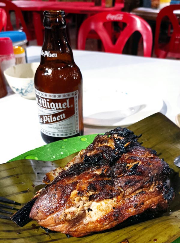 Beer and Grilled Tuna