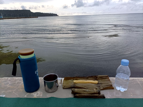 YOGA and Breakfast by the Seawall