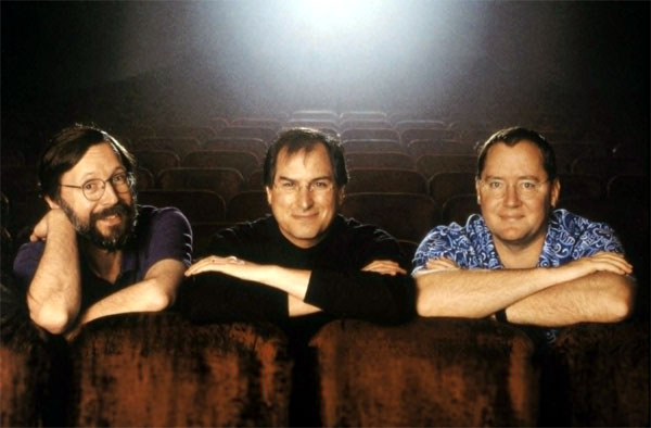 Ed Catmull, Steve Jobs and John Lasseter