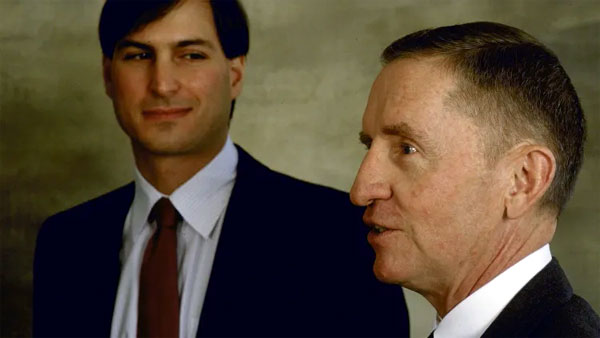 Steve Jobs and Ross Perot