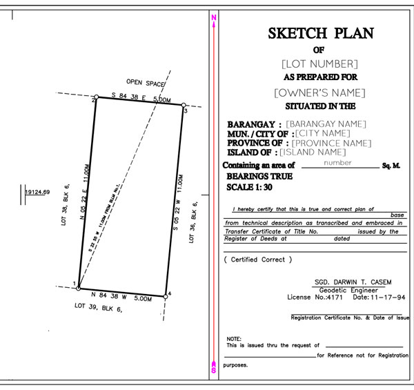 Plotting Sketch Plan to Google Maps