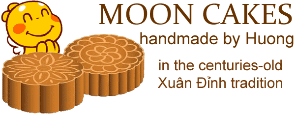 Handmade Moon Cakes by Huong made in the centuries-old Xuan Dinh tradition